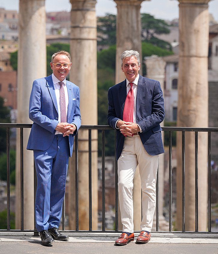  Dr Stephen Spurr and Richard Cairns Rome 1  